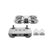 Dron 4K DJI Neo con IA, GPS y 3 Baterías – Combo Blanco