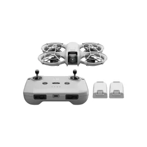 Dron 4K DJI Neo con IA, GPS y 3 Baterías – Combo Blanco