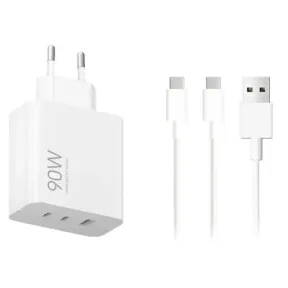 Cargador 90 W de Xiaomi con 3 puertos USB