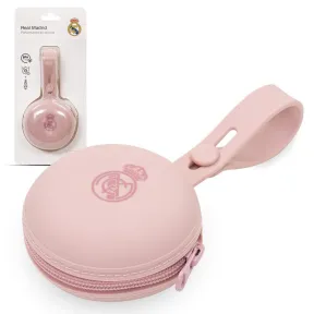 Portachupete de Silicona Rosa Real Madrid - Libre de BPA