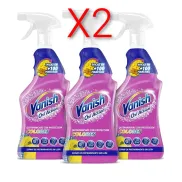 Vanish Oxi Action - Pack de 3 sprays quitamanchas 750 ml