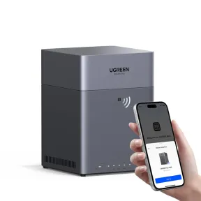 NAS UGREEN DH4300 Plus 4 Bahías 8 GB RAM 2.5 GbE (Sin Discos)