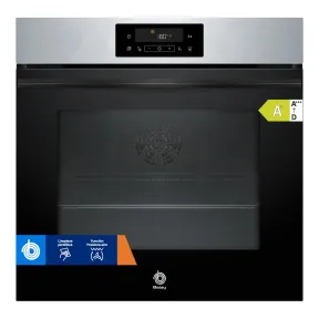 Horno multifunción Balay - Freidora de aire pirólitica, negro