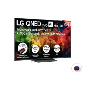 LG QNED evo MiniLED 65" 4K TV 2026 con AI