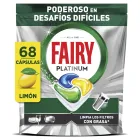 Cápsulas de Lavavajillas Limón Fairy Platinum