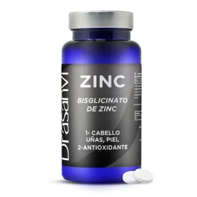 90 Comprimidos Diarios de Zinc 550mg Sin Gluten