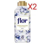 Perfumador para Ropa Flor Azul - 2 Unidades 720ml