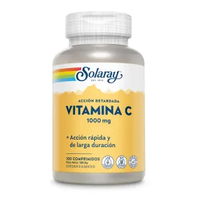 Vitamin C 1000mg con Escaramujo y Acerola - Solaray