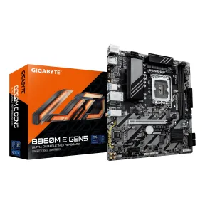 Placa Base GIGABYTE B860M E GEN5 para CPUs Intel Core Ultra