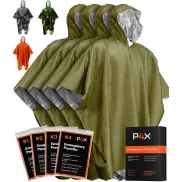 Ponchos de emergencia y mantas de Mylar: 4 opciones