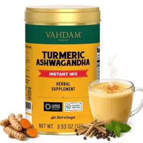 Leche Dorada en Polvo con Cúrcuma y Ashwagandha 100g