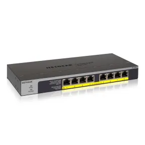 Conmutador PoE Ethernet Gigabit de 8 Puertos NETGEAR