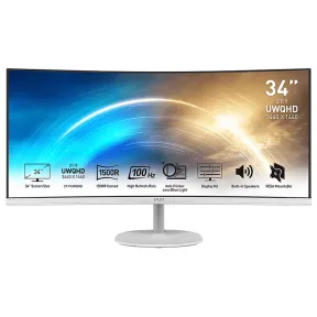 Monitor MSI PRO MP341CQW LED 34" Ultraancho