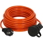 Extension de cable IP44 Naranja de 10m