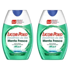 Pasta de Dientes Licor del Polo 2 en 1 Menta Fresca 75ML