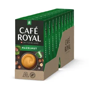 Cápsulas de Café Royal Avellana para Nespresso | 100 Unidades