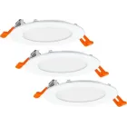 Focos empotrables OSRAM 8W - Set de 3 unidades