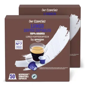 Café Lungo x100 Cápsulas By Amazon por 10,56€
