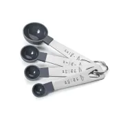 Cucharas Medidoras Lacor, Set de 4 para Alimentos y Líquidos