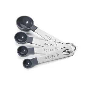 Cucharas Medidoras Lacor, Set de 4 para Alimentos y Líquidos