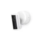 Cámara de seguridad exterior Ring Pro con luces 4K y PoE.