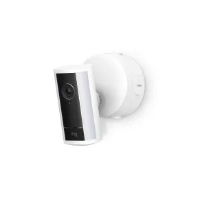 Cámara de seguridad exterior Ring Pro con luces 4K y PoE.