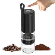 Molinillo Eléctrico USB Recargable para Granos de Café