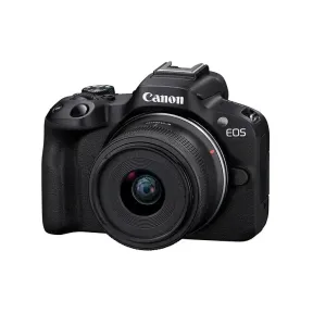 Canon EOS R50 Kit: 25.5MP, Lentes RF-S 18-45 y 55-210mm