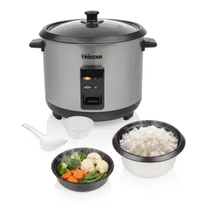 Olla Arrocera de Acero Inoxidable, 1,5 L, Autoapagado