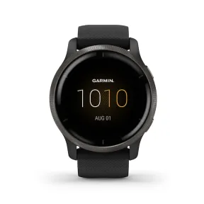 Smartwatch Garmin Venu 2 Negro con Caja y Correa de Silicona