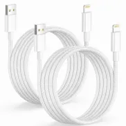 Cable Lightning USB MFi 3m para Carga Rápida iPhone 2Pack