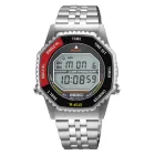 Reloj Digital para Hombre Seiko SMGG19P1 con Correa Plateada
