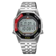 Reloj Digital para Hombre Seiko SMGG19P1 con Correa Plateada