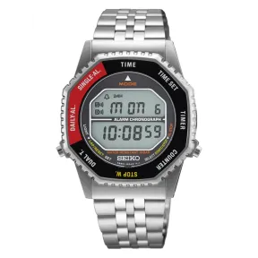 Reloj Digital para Hombre Seiko SMGG19P1 con Correa Plateada
