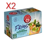 Té Verde Frío con Hierbabuena Pompadour - 20 Bolsitas 2g