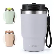 Vaso Térmico 3en1 de Acero Inoxidable 470ml y Correa Integrada