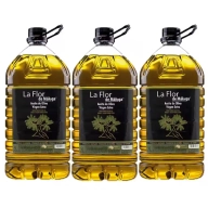 Aceite Virgen Extra 5L Flor de Málaga - 3 Garrafas Envío España