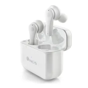 Auriculares Bluetooth TWS Blancos NGS Artica Bloom