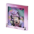 Diario Corazón Minnie Mouse con Bolígrafo de 6 Colores Lila
