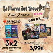 Magic: The Gathering 3x2 en sobres Strixhaven y coleccionables