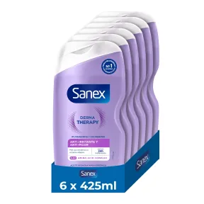 Pack de 6 Aceites de Ducha Anti-Irritantes Sanex
