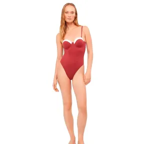 Traje de baño Two-Tone Hoop Gisela tallas 90 a 105 copa B y C