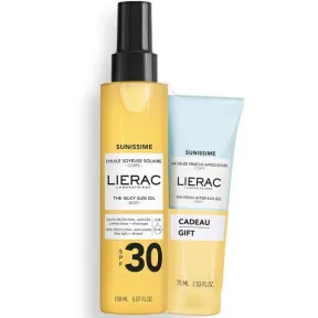 Dúo Aceite Solar SPF30 y Gel Aftersun Lierac Sunissime