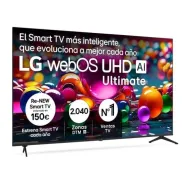 Televisor LG 75" 4K UHD Smart TV con AirPlay 2 y HDR
