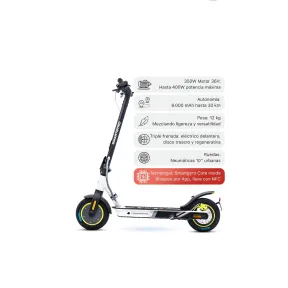 Smartgyro Z-one 2 gray: Patinete eléctrico moderno