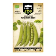 Semillas ecológicas de guisantes redondos Battle