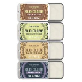 Colonia Sólida para Hombre - Madera de Cedro y Sándalo