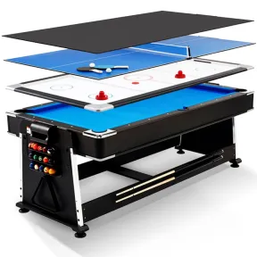 Mesa 4 en 1 con Accesorios | Tablero de Comedor