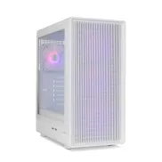 Caja Semitorre ATX NOX Infinity IOTA ARGB Blanca con Ventiladores