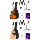 Guitarra acústica Fender California con accesorios incluidos